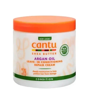 Cantu Argan Oil Leave In Conditioning Repair Cream, 453G