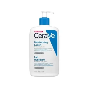 Cerave Moisturizing Lotion For Normal To Dry Skin With Hyaluronic Acid, 473Ml
