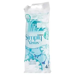 Gillette Simply Venus 2 Women`S Disposable Razors, 4 Count