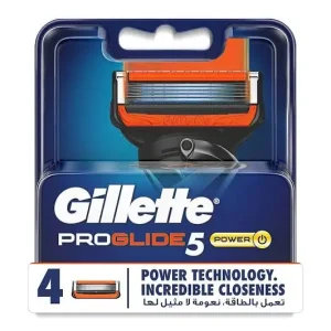 Gillette Proglide5 Blades, 4 Pieces
