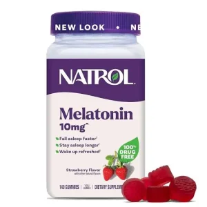 Natrol Melatonin Strawberry 10 Mg 90 Gummies