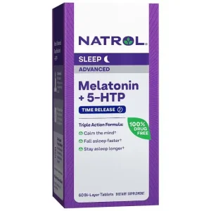 Natrol 5Mg Melatonin Sleep Support Supplement - Drug Free, Tree Nuts Free, Artificial Colors Free, 100 Tablets