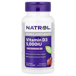 Natrol Vit D3 5000 90 Tab