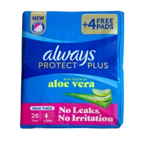 Always Protect Plus 26 Pads Aloe Vera