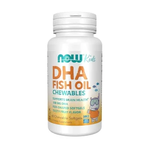 Now Dha 100 Mg Fish Oil 60 Chewable