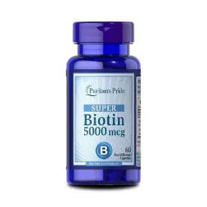 Puritanse Pride Biotin 5000 Mg 60 Cap