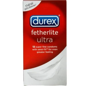 Durex Condoms 12 Pc Fetherlite Ultra