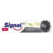 Signal Toothpaste Complete 8 100 Ml Charcoal