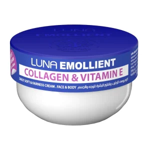 Luna Emolient Cr 160 Gm Collagen&Vit E