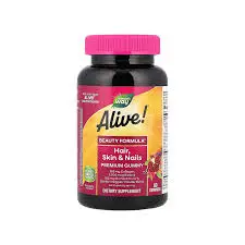 Alive Hair Skin 60 Gum