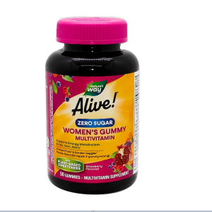 ALIVE WOMEN MULTI  ZERO  SUGAR  50 GUM