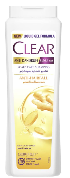 CLEAR SH.600ML ANTI HAIR FALL F/W