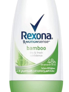 REXONA 24H DEOD ROLL ON.50ML BAMBOO ALOE