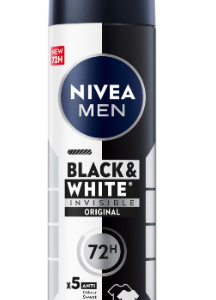 NIVEA DEOD SPR. 150ML F/M BLACK&WHITE INV.POWER