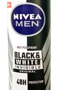 NIVEA DEOD SPR. 150ML F/M BLACK&WHITE INVISBLE