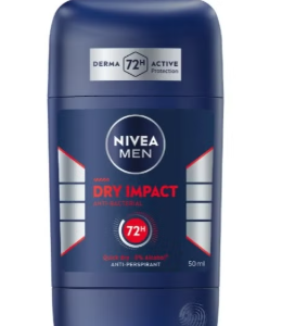 NIVEA DEOD STICK 50ML F/M DRY IMPACT