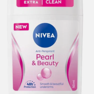 NIVEA DEOD STICK 50ML F/W PEARL BEAUTY