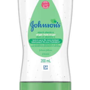 J&J HYDRATING OIL GEL.200ML ALOE & VIT E
