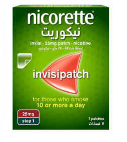 NICORETTE INV 7 PATCHES 25 MG